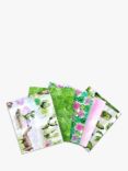 Visage Textiles Along the Andes Fat Quarter Fabrics, Pack of 5, Green
