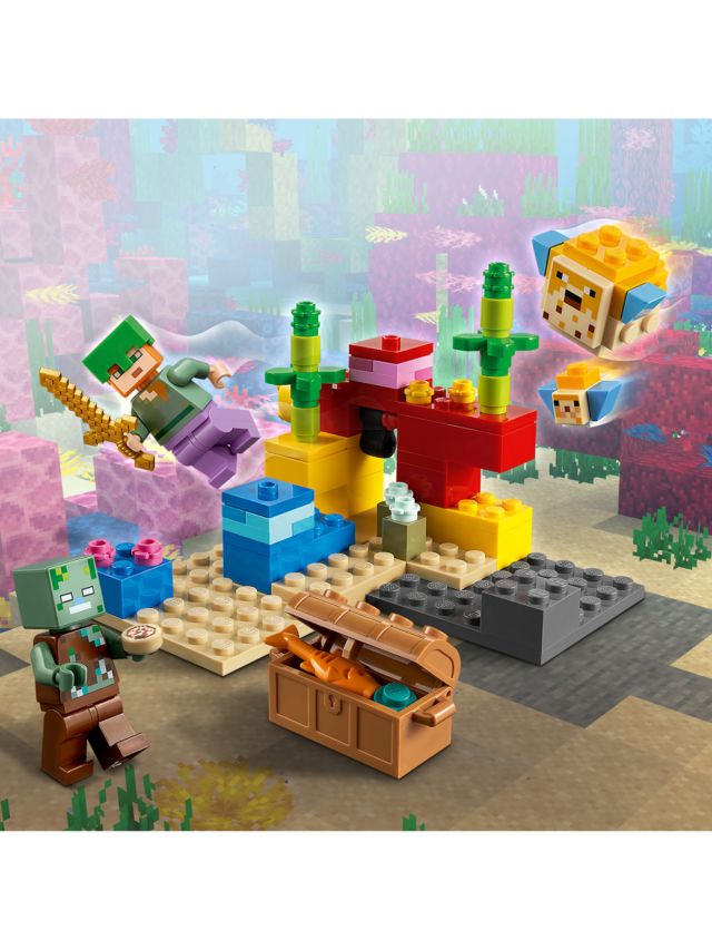 The Coral Reef 21164 | Minecraft® | Buy online at the Official LEGO® Shop GB