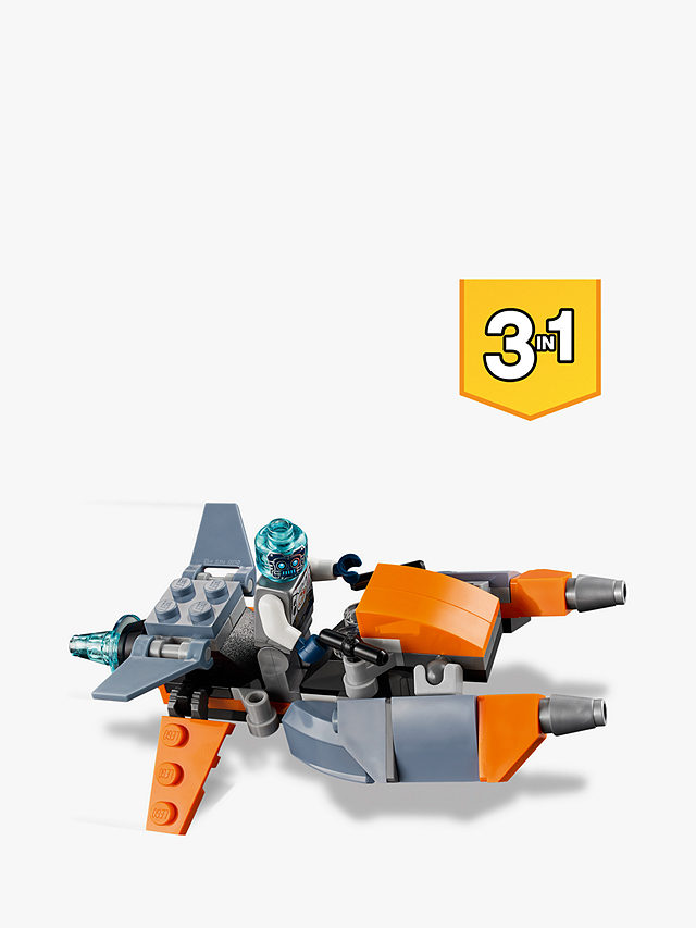 LEGO Creator 3-in-1 31111 Cyber Drone