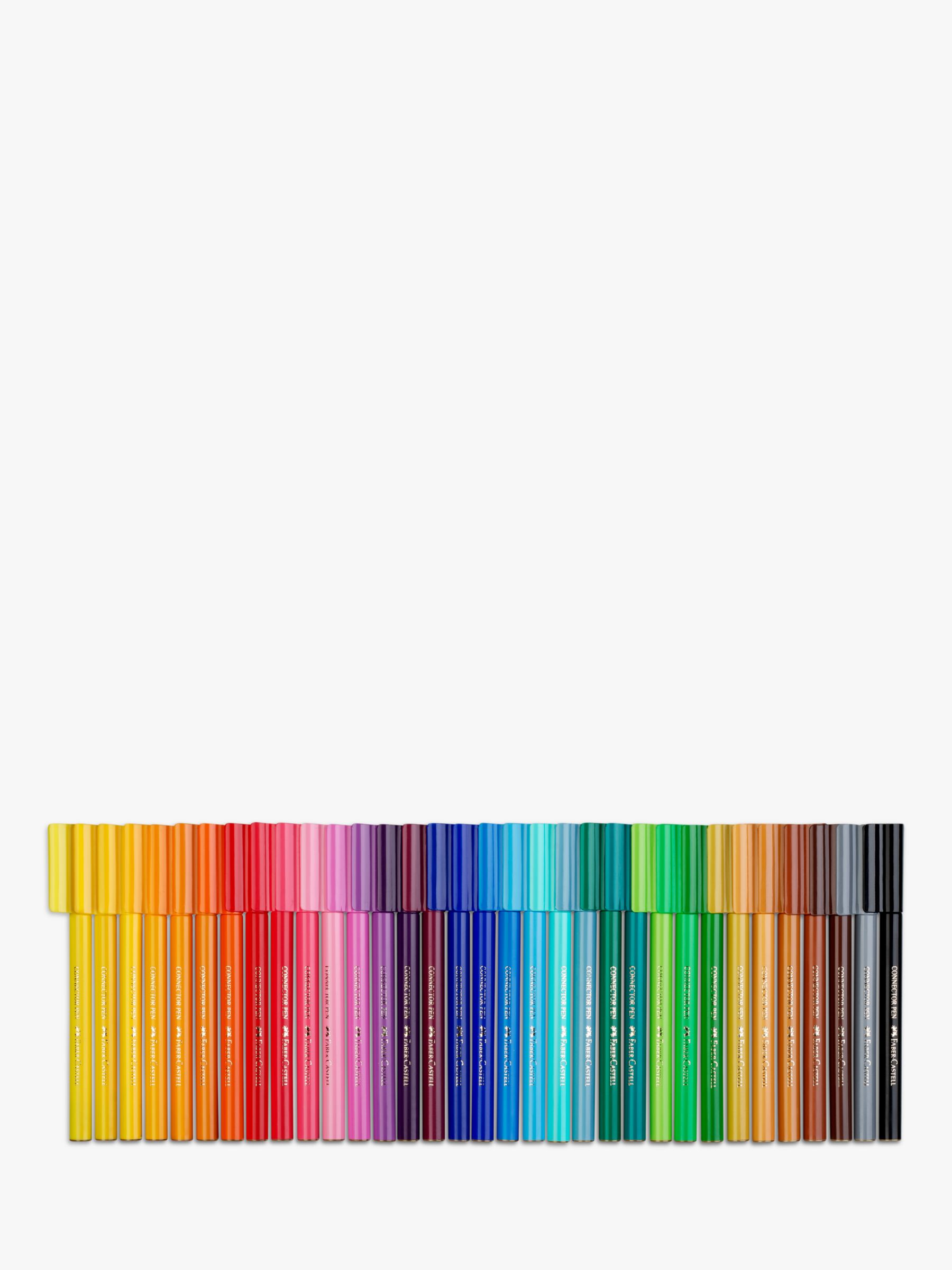 Faber Castell Colouring Pencils And Chest Felt Tip Pen Set