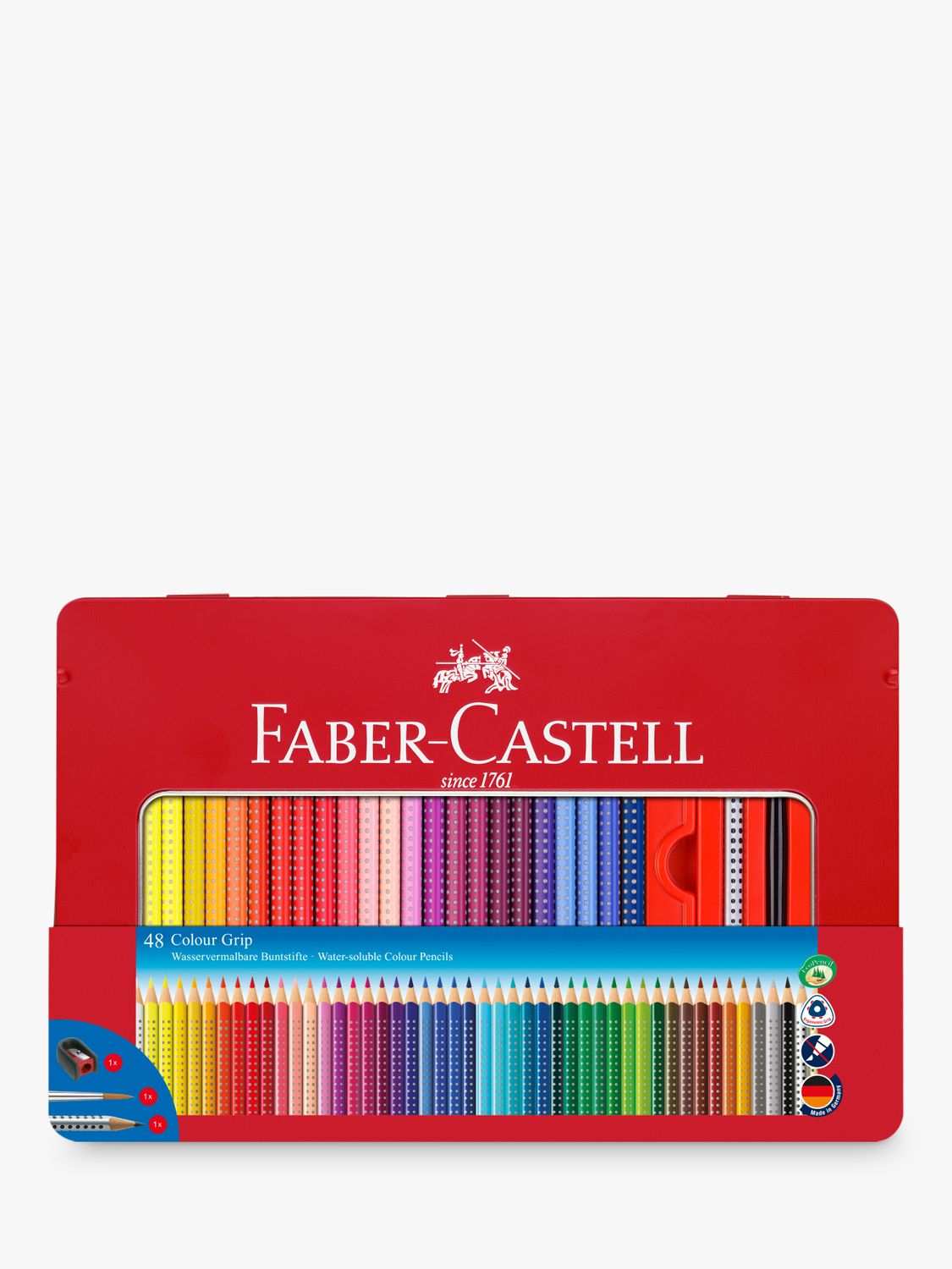Faber-Castell 48 Aquarelle Design Series Full Length Water Color Pencils