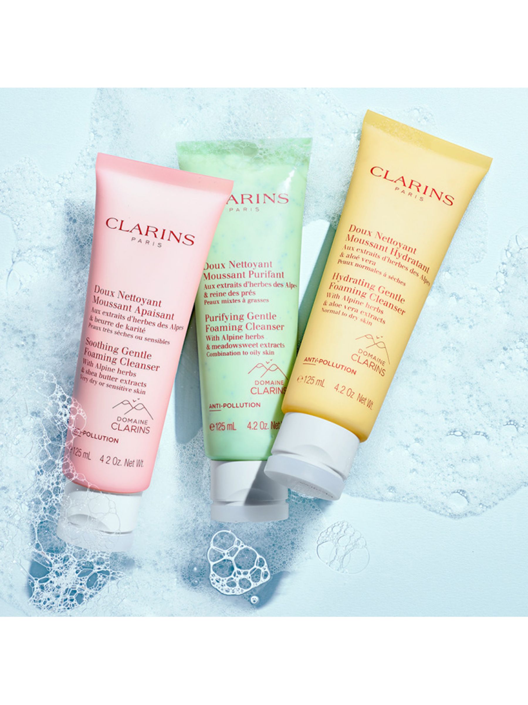 Clarins Hydrating Gentle Foaming Cleanser, 125ml 5