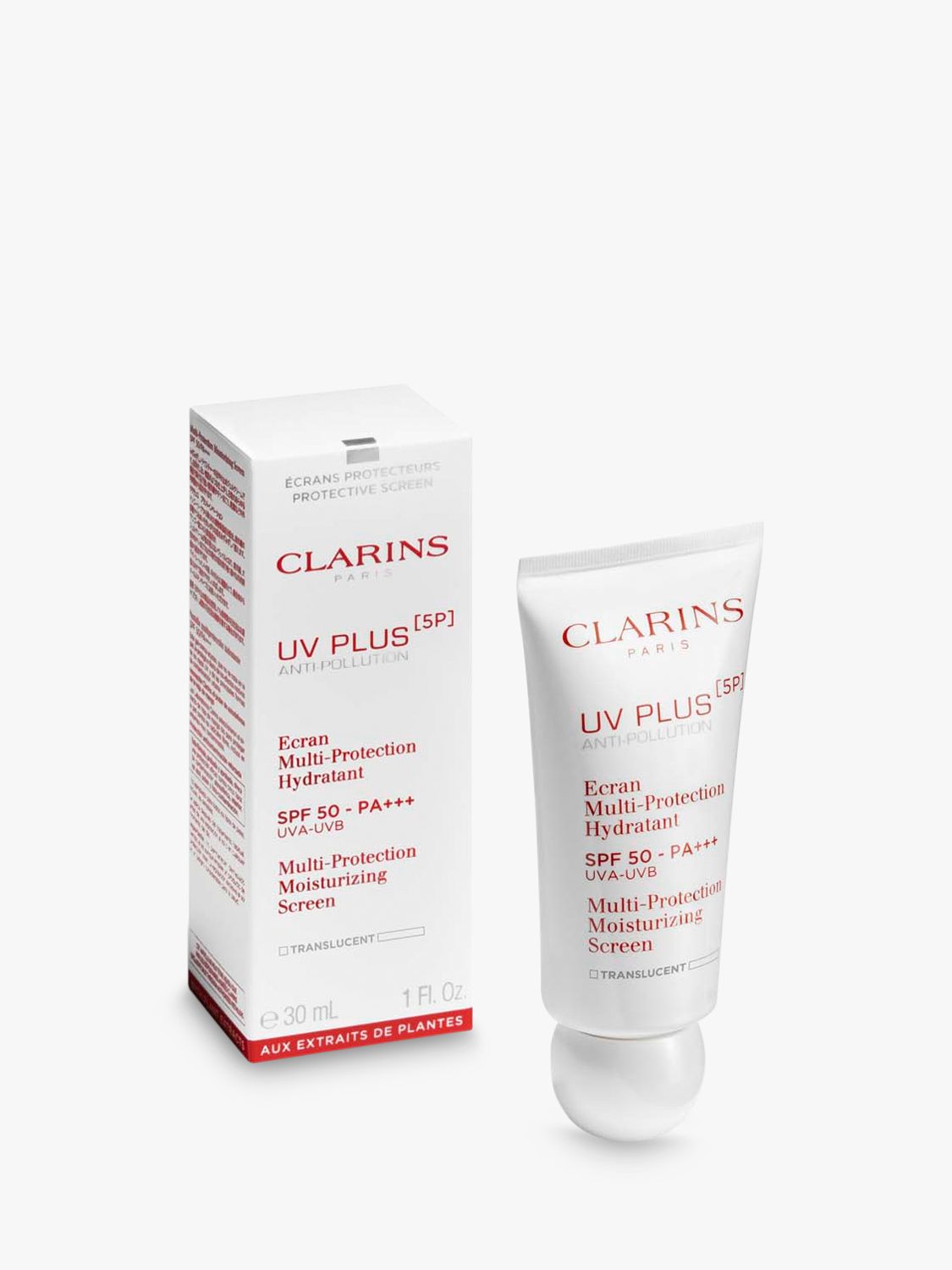 Clarins UV Plus Anti-Pollution SPF 50, Translucent