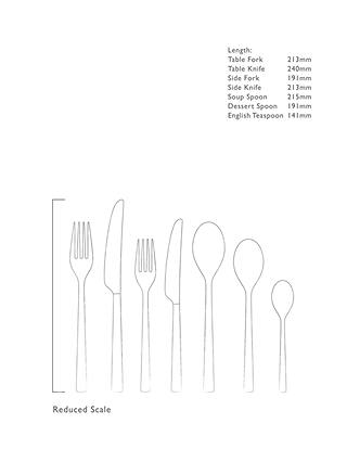 Robert Welch Blockley Cutlery Set, 42 Piece/6 Plate Settings