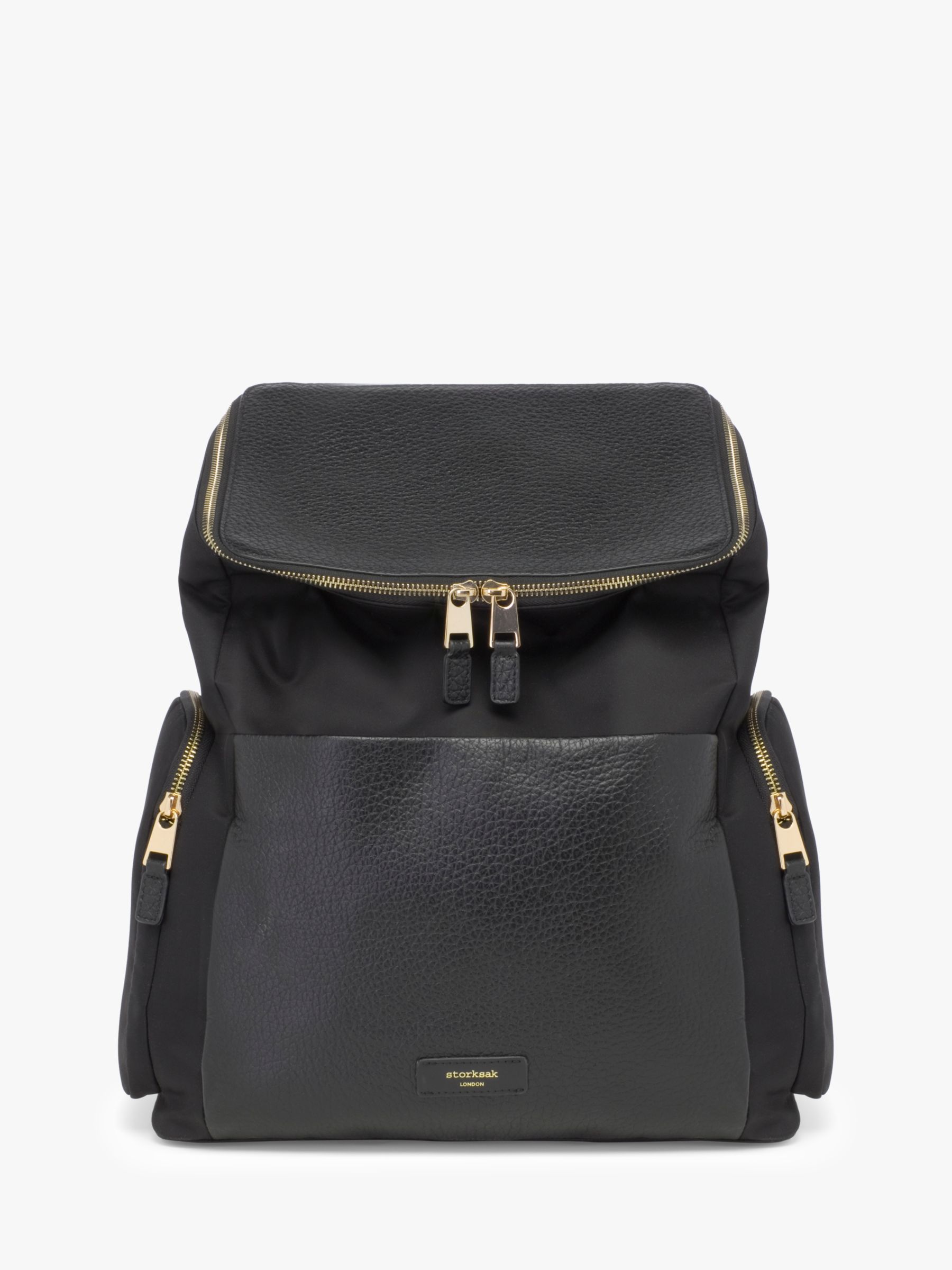 Storksak Alyssa Convertible Backpack Changing Bag, Black