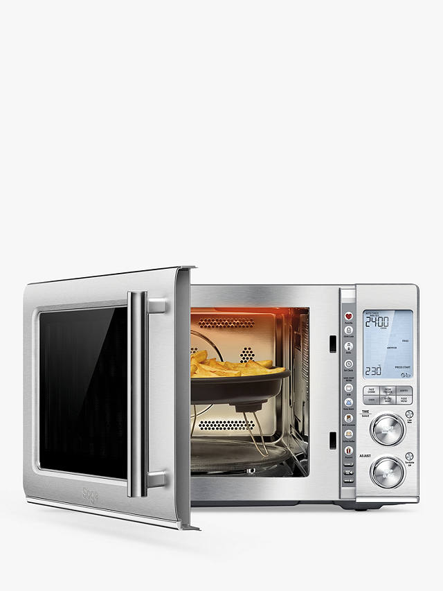 Buy Sage SMO870 Combi Wave, Air Fryer, Convection Oven & Microwave, Silver Online at johnlewis.com
