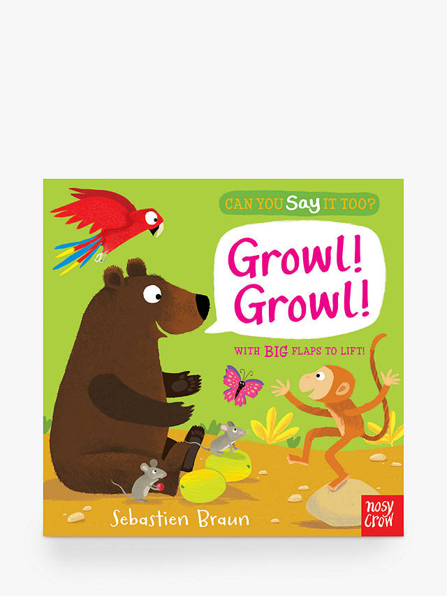 Can You Say It Too? Stomp! & Growl! Children's Books