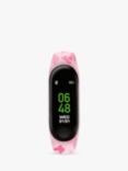 Tikkers TKS01-0005 Girl's Silicone Strap Smartwatch, Pink/Black