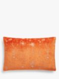 John Lewis & Partners Distressed Velvet Cushion