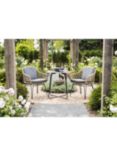4 Seasons Outdoor Cottage Garden Bistro Dining Table & Chairs Set, Natural