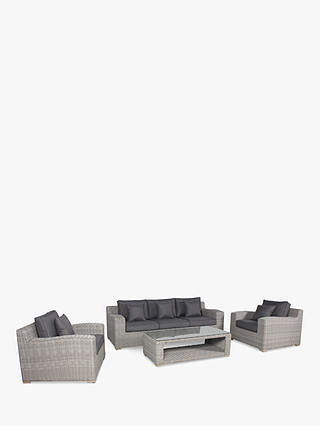 KETTLER Palma Luxe 5-Seater Garden Lounging Table & Chairs Set
