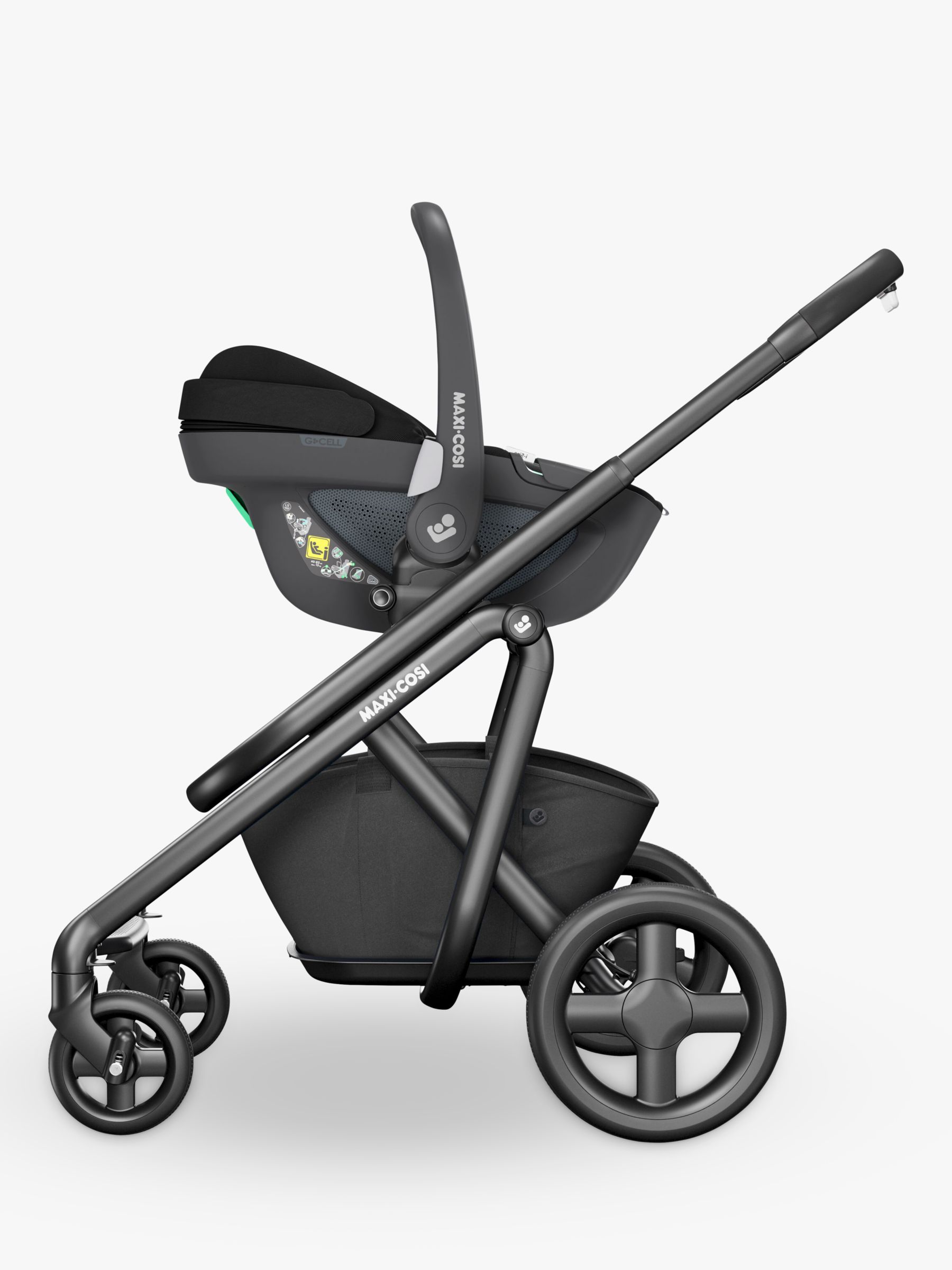Maxi-Cosi Pebble 360 i-Size Baby Car Seat, Essential Black