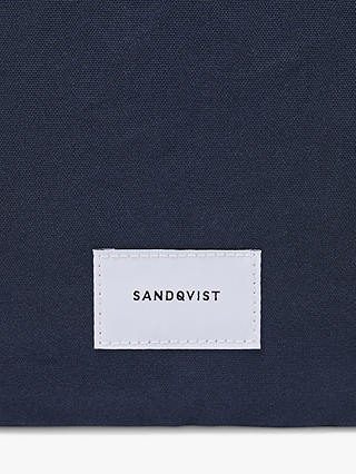 Sandqvist Kaj Recycled Rolltop Backpack, Navy