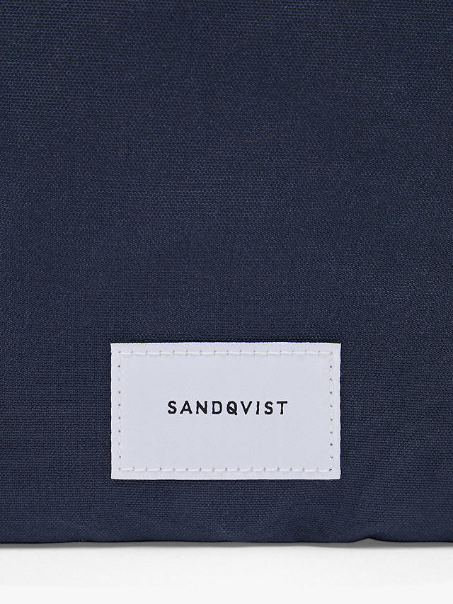 Sandqvist Knut Recycled Nylon Tote Backpack, Navy