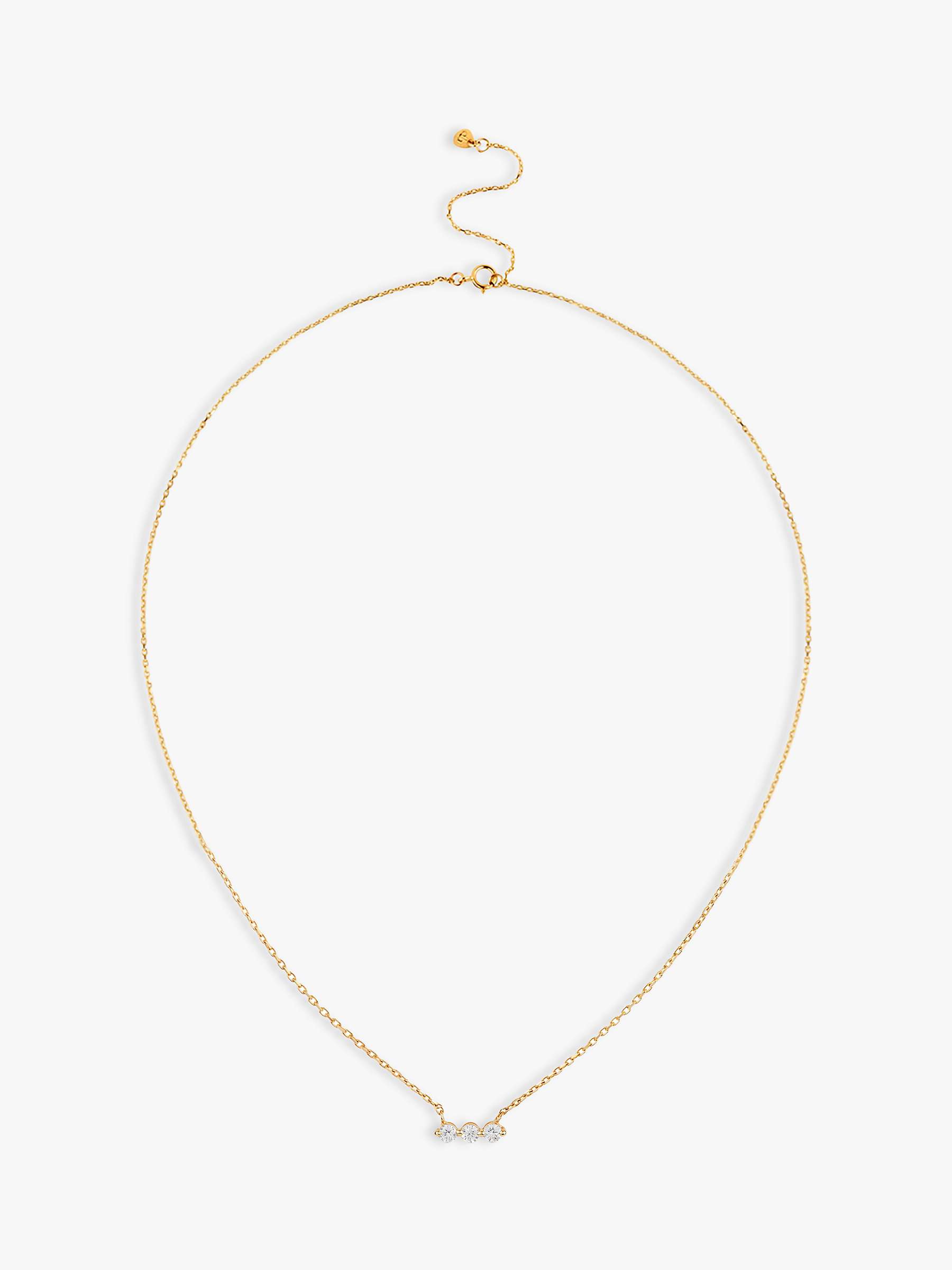 Buy Dinny Hall Shuga White Sapphire Chain Necklace Online at johnlewis.com