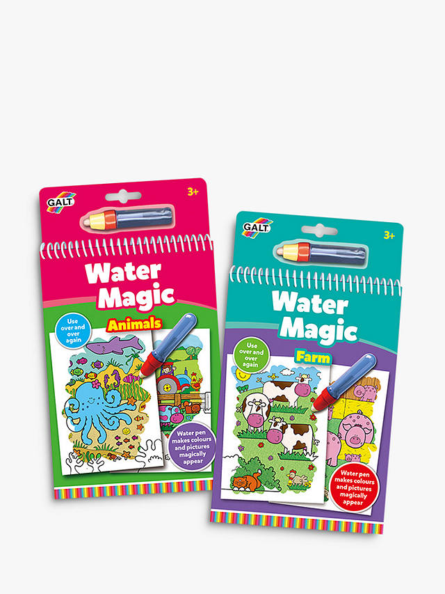 Galt Water Magic Animal & Farm Children's Colouring Books Bundle