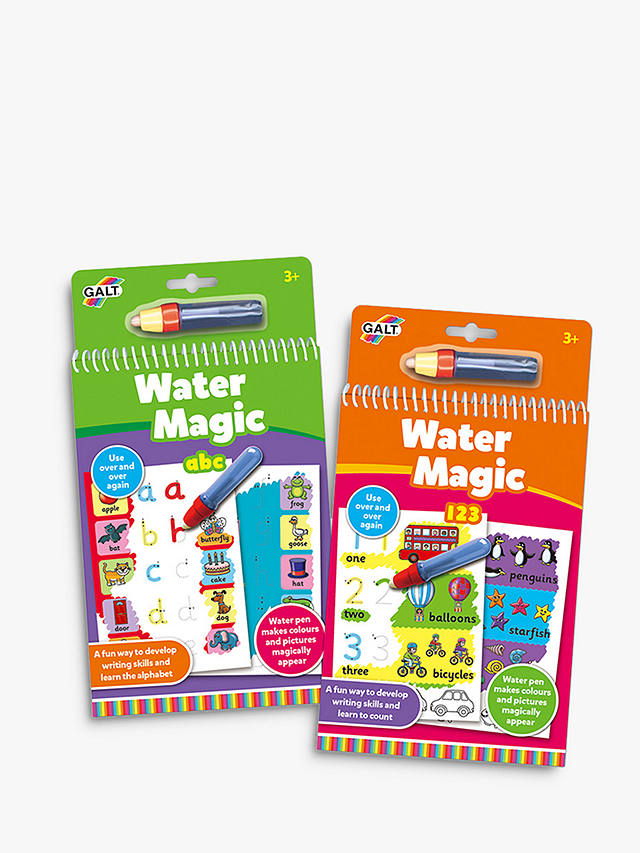 Galt Water Magic Alphabet & Counting Children's Activity Books Bundle