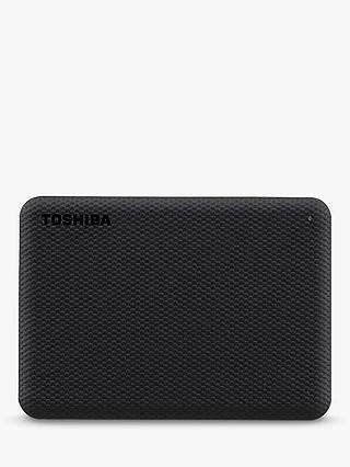 Toshiba Canvio Advance, Portable Hard Drive, 1TB, Black