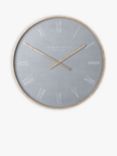 Thomas Kent Nordic Roman Numeral Analogue Wall Clock, 53cm