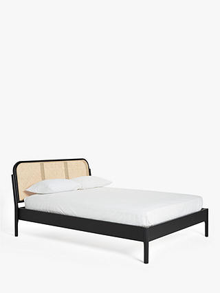 John Lewis Partners Rattan Bed Frame, White Wicker Twin Bed Frame