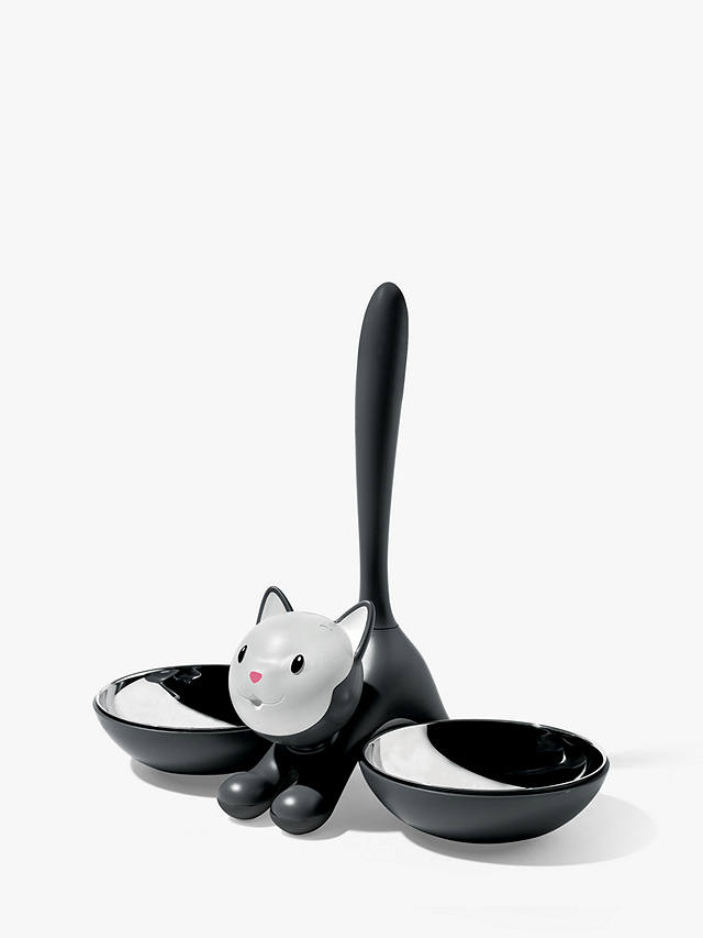 johnlewis.com | Alessi Tigrito Cat Bowl, Black