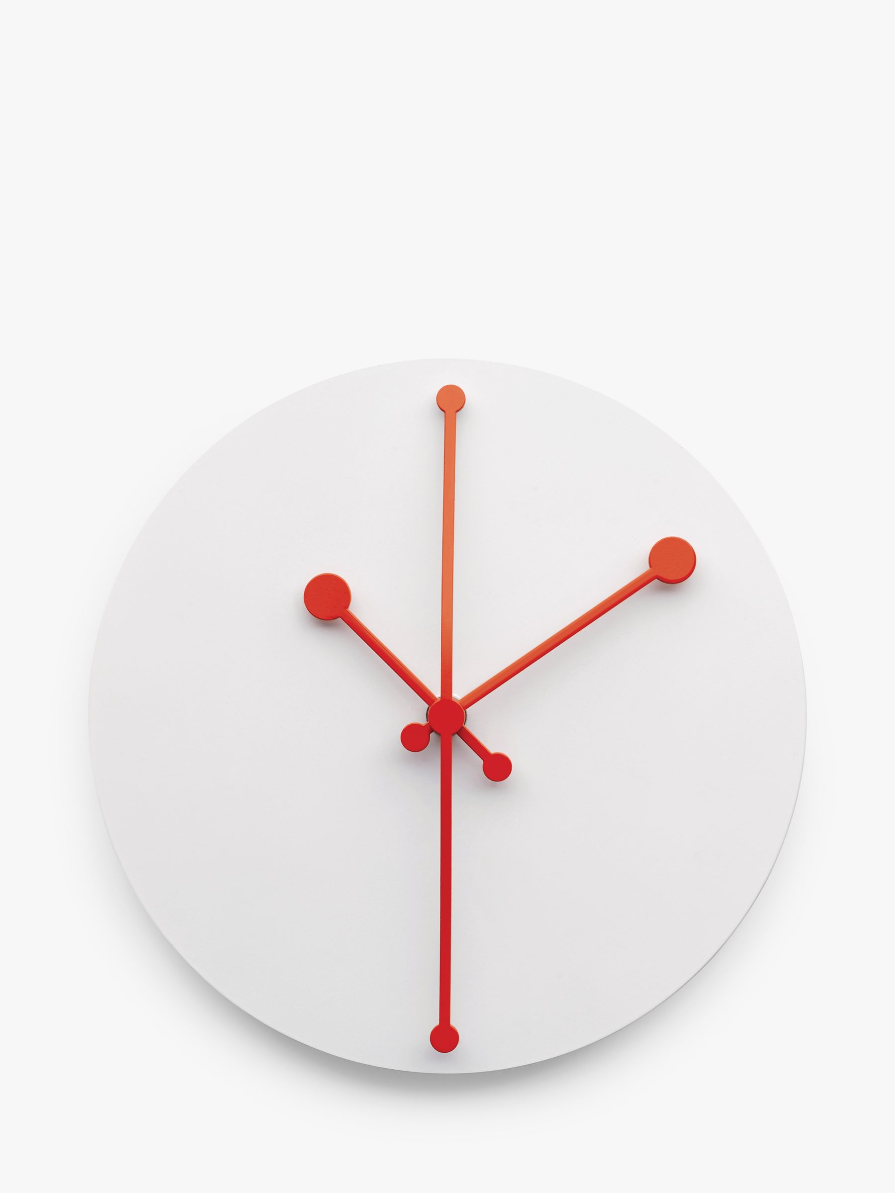 Alessi Dotty Analogue Wall Clock, 21cm