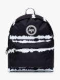 Hype Children's Tie Dye Backpack, Black/White