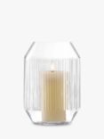 LSA International Clear Lantern Candle Holder, H26 cm
