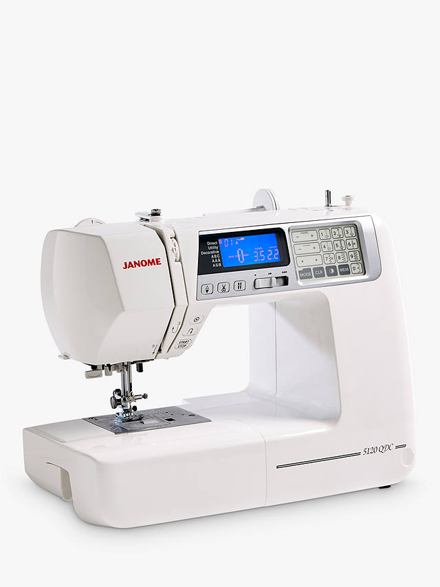 Janome 5120QDC Sewing Machine, White