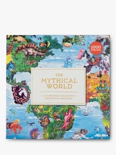 Laurence King Publishing Mythical Creatures Jigsaw Puzzle, 1000 Pieces
