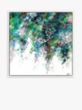 Maria Esmar - 'The Ivy' Abstract Canvas Print, 84.5 x 84.5cm, Green/Multi