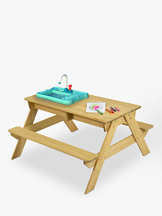 TP Toys Wooden Sand & Water Picnic Bench