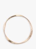 Tutti & Co Textured Twist Bangle