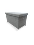 LG Outdoor Salzburg Cushion Storage Box, Dove Grey