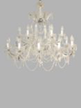 Impex Marie Theresa Crystal Chandelier Ceiling Light, Extra Large
