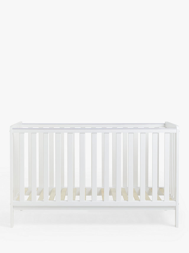 John Lewis ANYDAY Elementary Cotbed, White