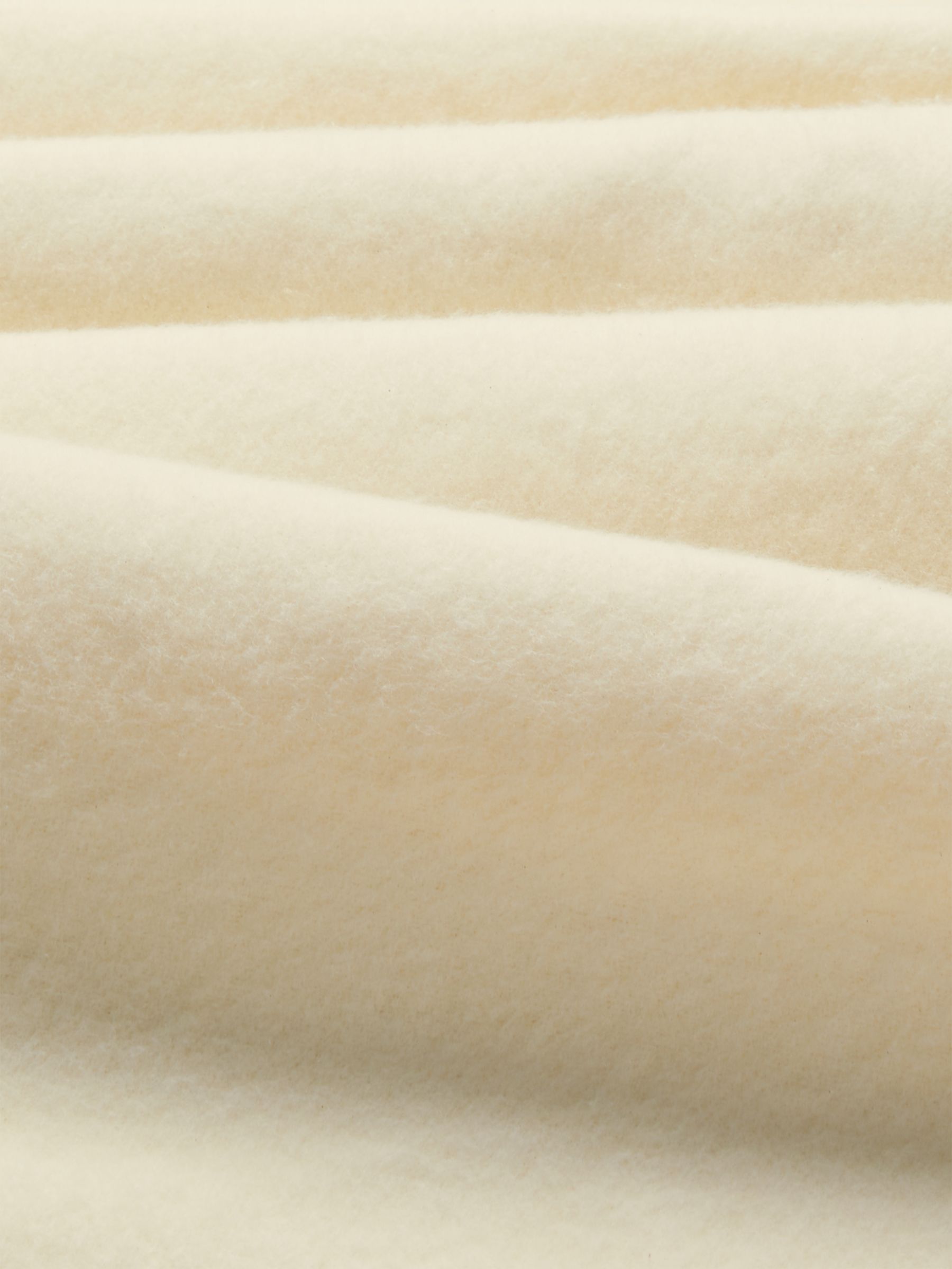John Lewis Premium Domette Interlining Fabric, Cream
