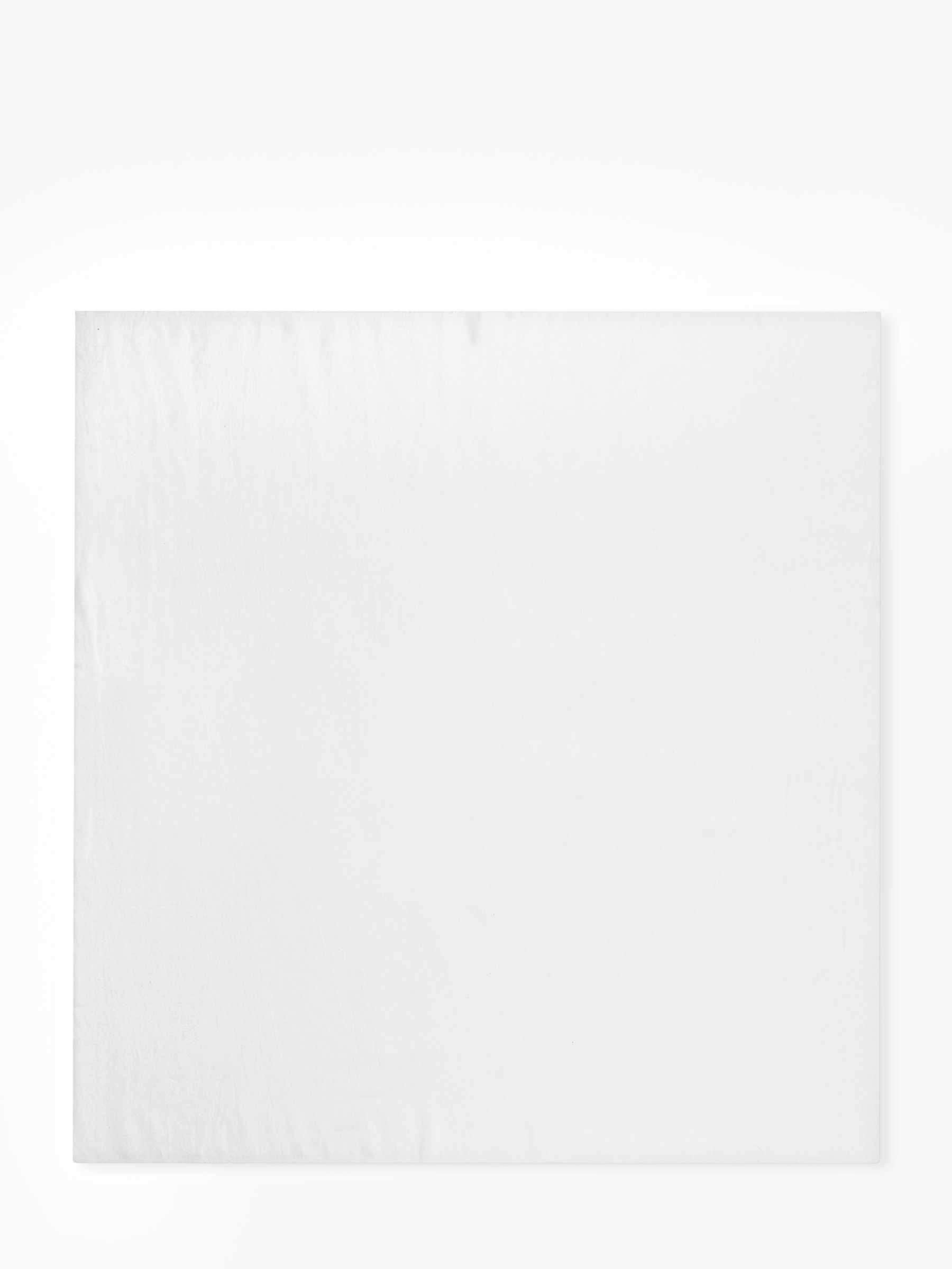John Lewis Premium Domette Interlining Fabric, White