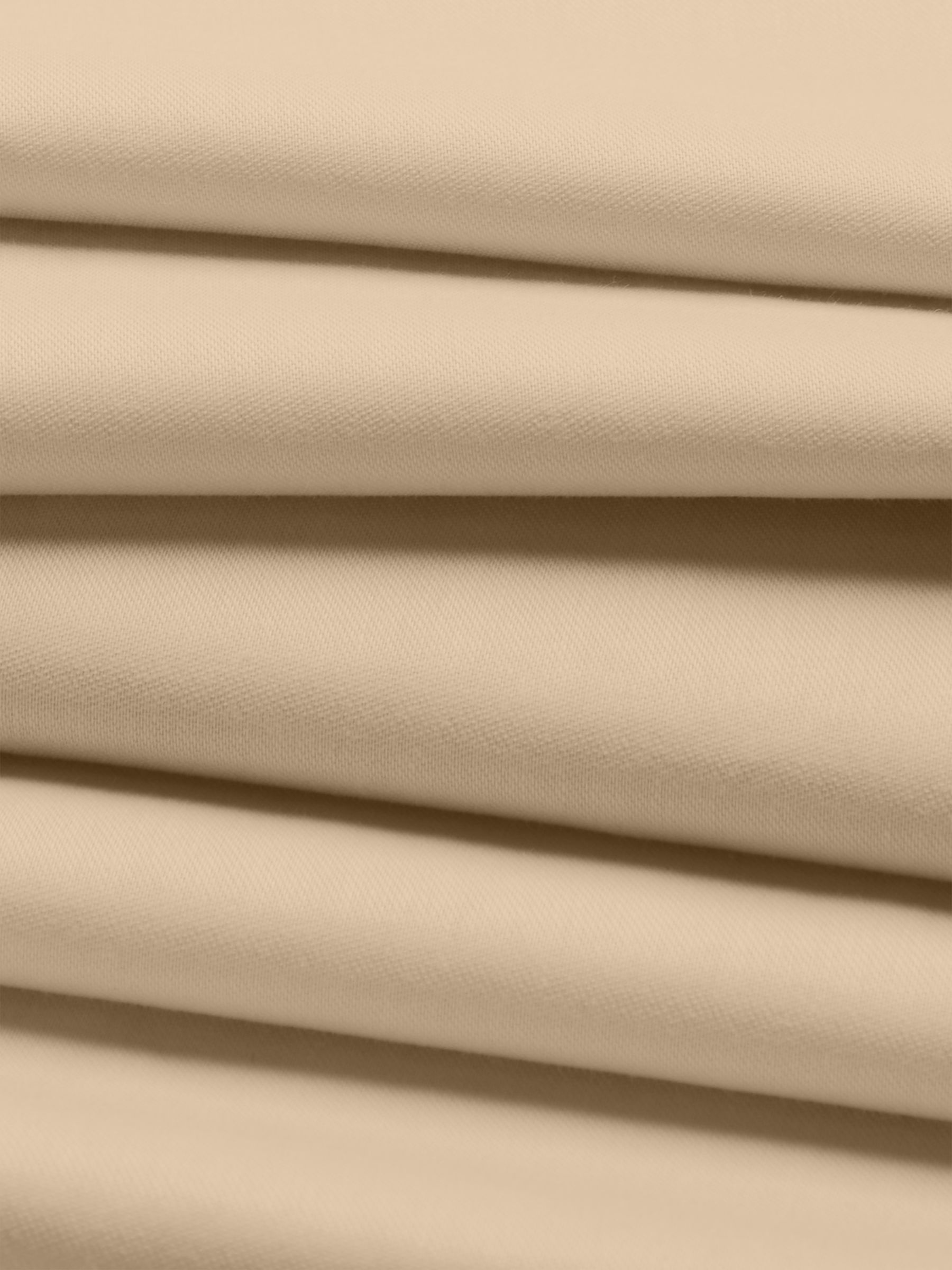 John Lewis Premium Cotton Curtain Lining Fabric, Mocha