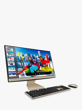 ASUS ViVo V241 All-in-One Desktop PC, Intel Core i5 Processor, 8GB RAM, 1TB HDD + 256GB SSD, 23.8" Full HD, Black