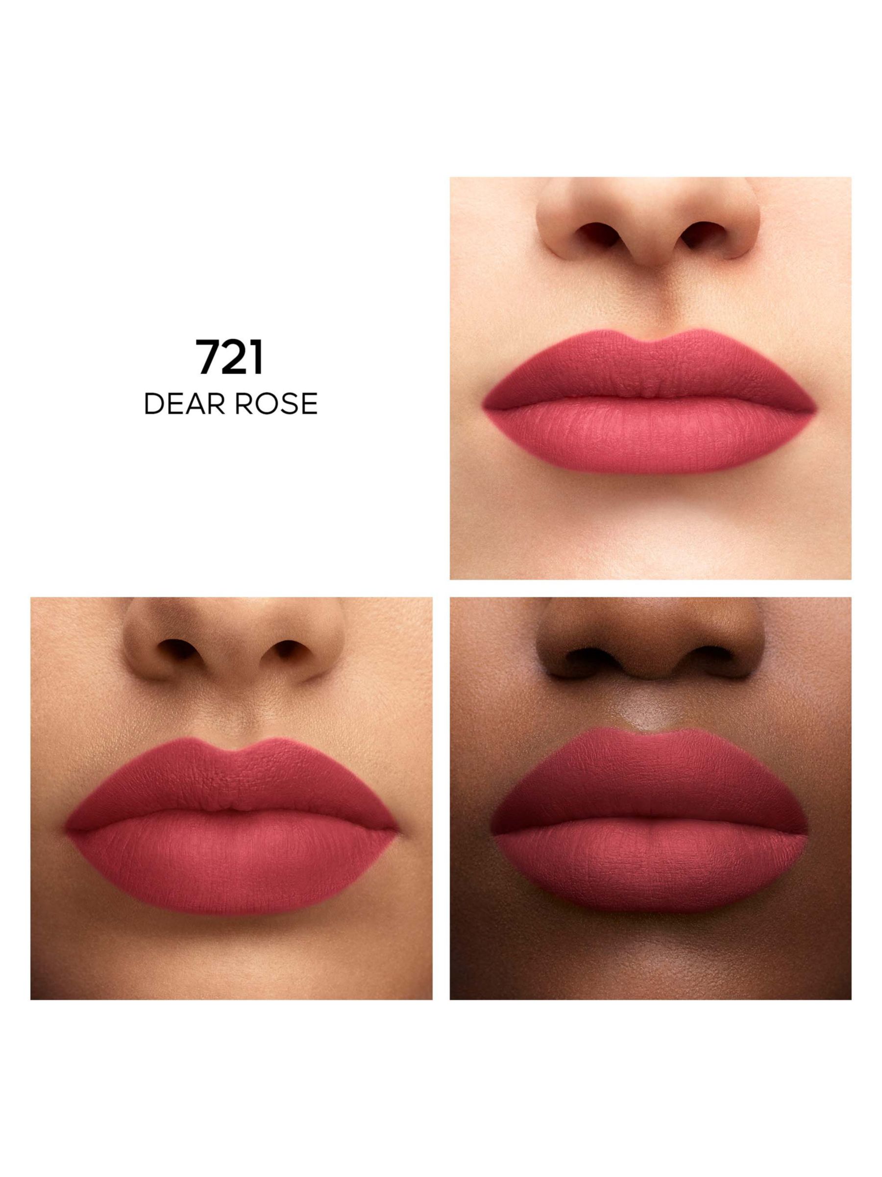 Guerlain Kiss Kiss Tender Matte Lipstick, 721 Dear Rose 3