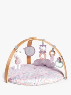 Ingenuity Cozy Spot Reversible Activity Gym, Pink