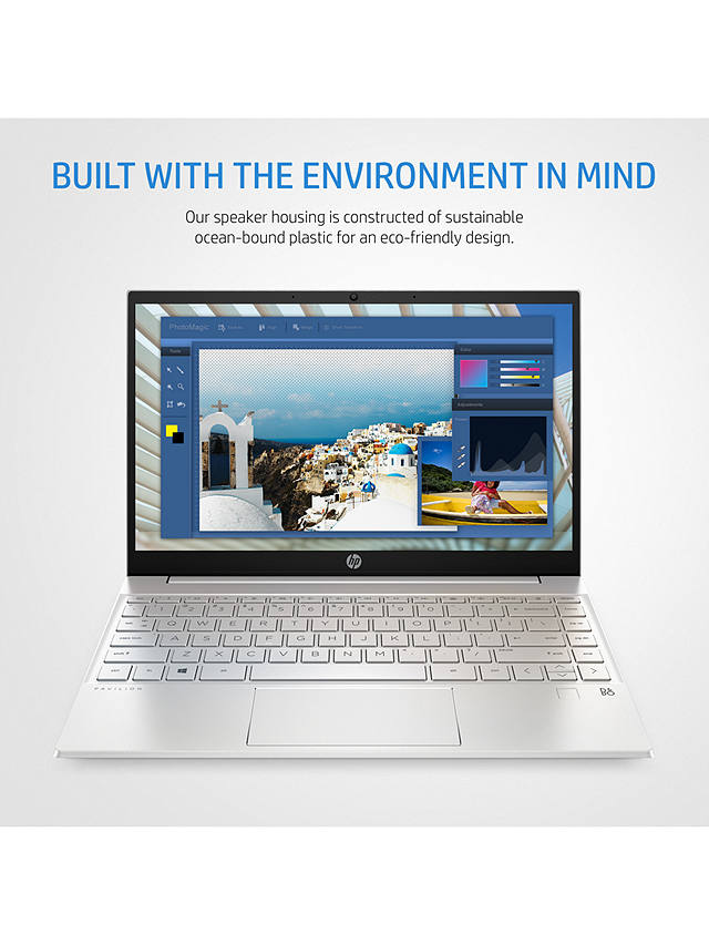 Buy HP Pavilion 13 13-bb0001na Laptop, Intel Core i5 Processor, 8GB RAM, 256GB SSD, 13.3" Full HD, Silver Online at johnlewis.com