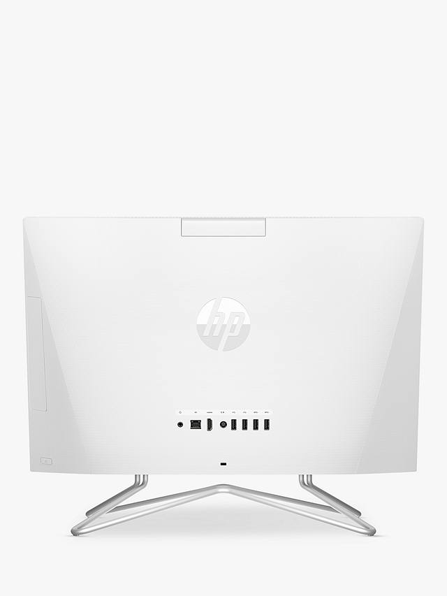 Buy HP 22-df0034na All-in-One Desktop PC, Intel Core i3 Processor, 8GB RAM, 256GB SSD, 21.5" Full HD, Snow White Online at johnlewis.com