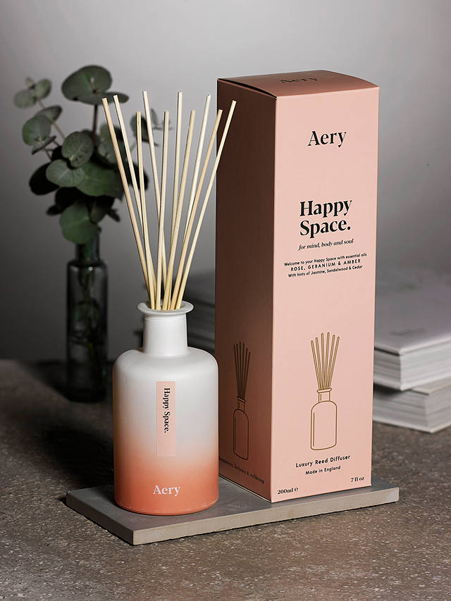 Aery Happy Space Reed Diffuser, 200ml