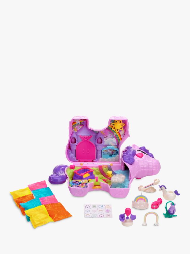Original Mattel Polly Pocket World Mini Treasure Doll House Accessories Girl's  toys Dolls Christmas Gifts Girls Home Toys