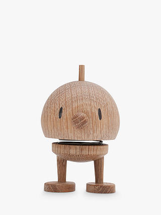 Hoptimist Bumble Desk Ornament, Small, Oak