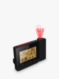 Acctim Neige Weather Station Digital Alarm Clock, Black