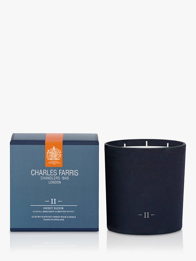 Charles Farris Sweet Elixir 3 Wick Scented Candle, 640g
