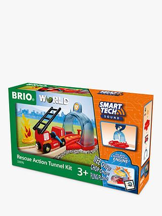 BRIO World Smart Tech Sound Rescue Action Tunnel Kit